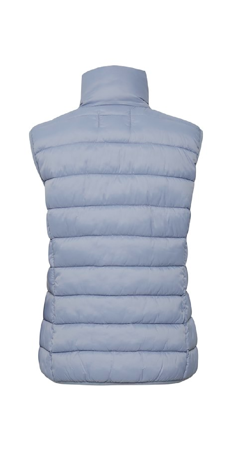 Vest med lommer stonewash