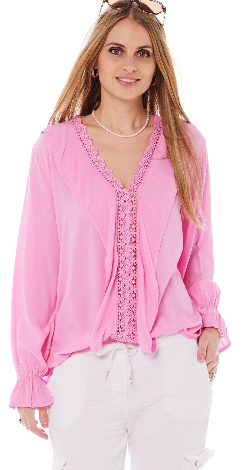 dora bluse pink