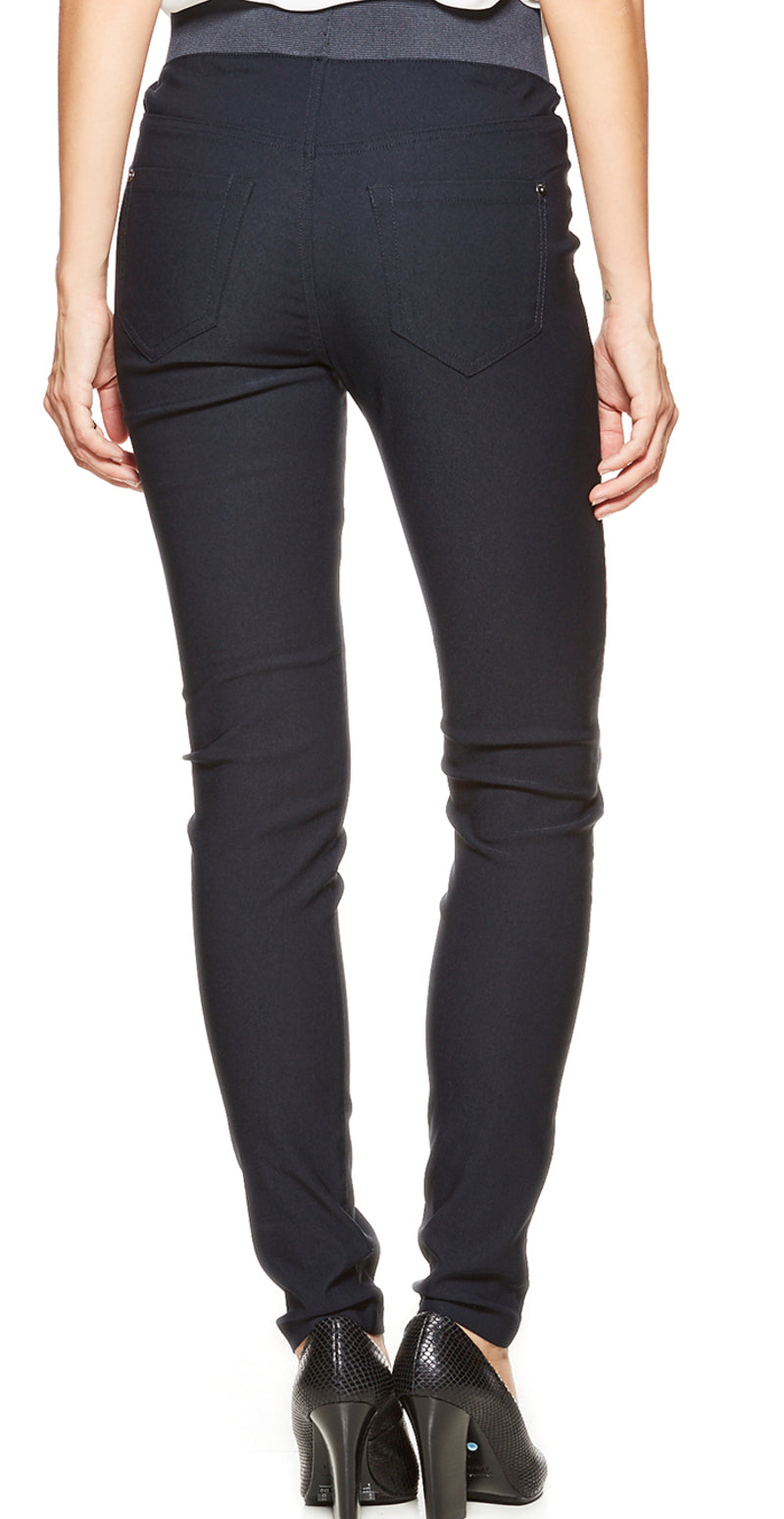 Navy shantal stretch buks (4502565060689)