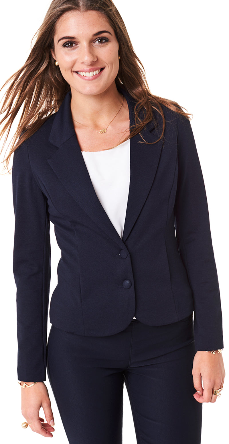 Navy Nanni blazer (4502666870865)