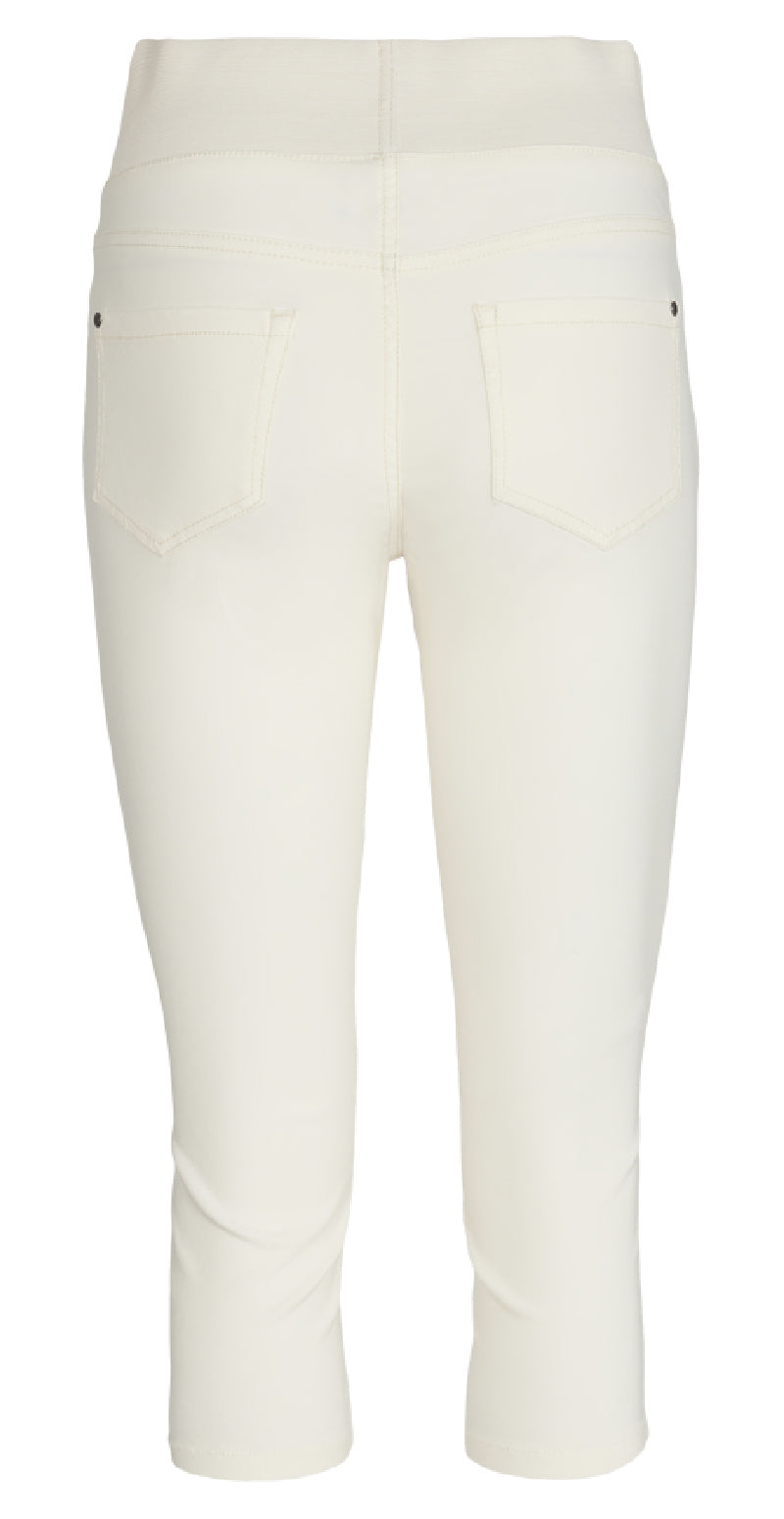 Shantal capri buks bright white