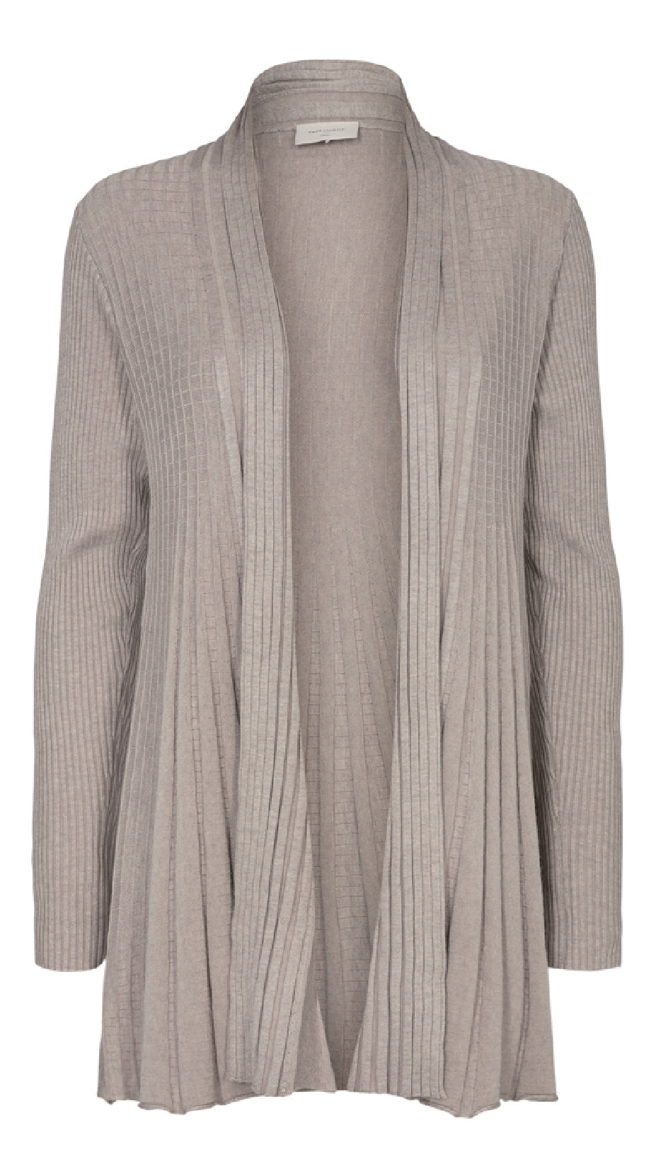 Lang claudisse cardigan mushroom melange