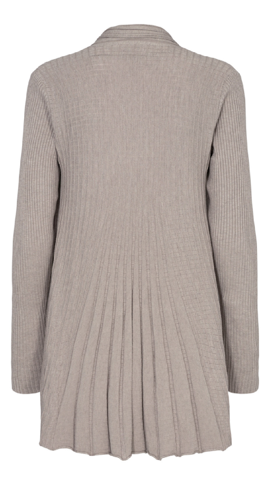 Lang claudisse cardigan mushroom melange