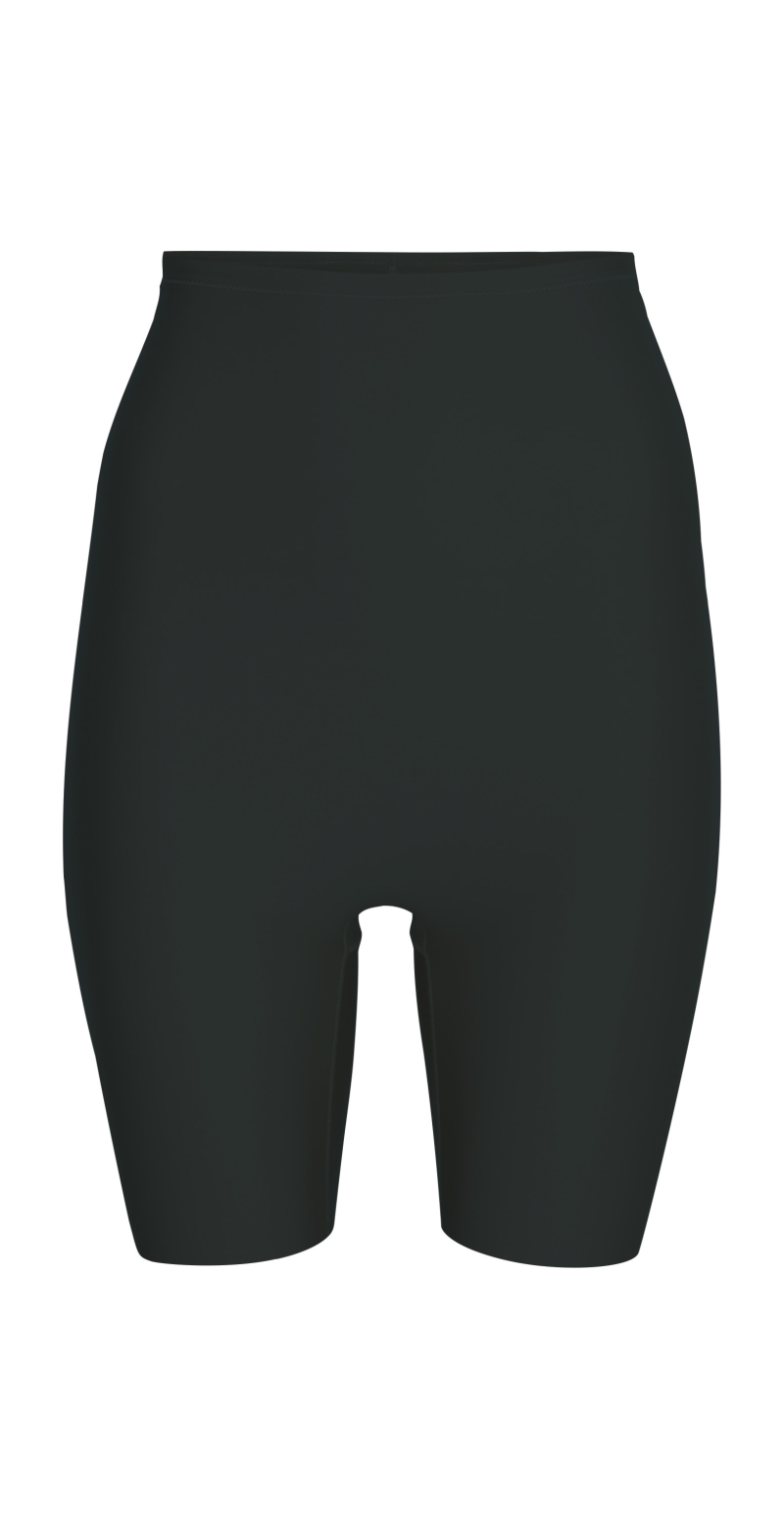 Shapewear shorts med høj talje i sort