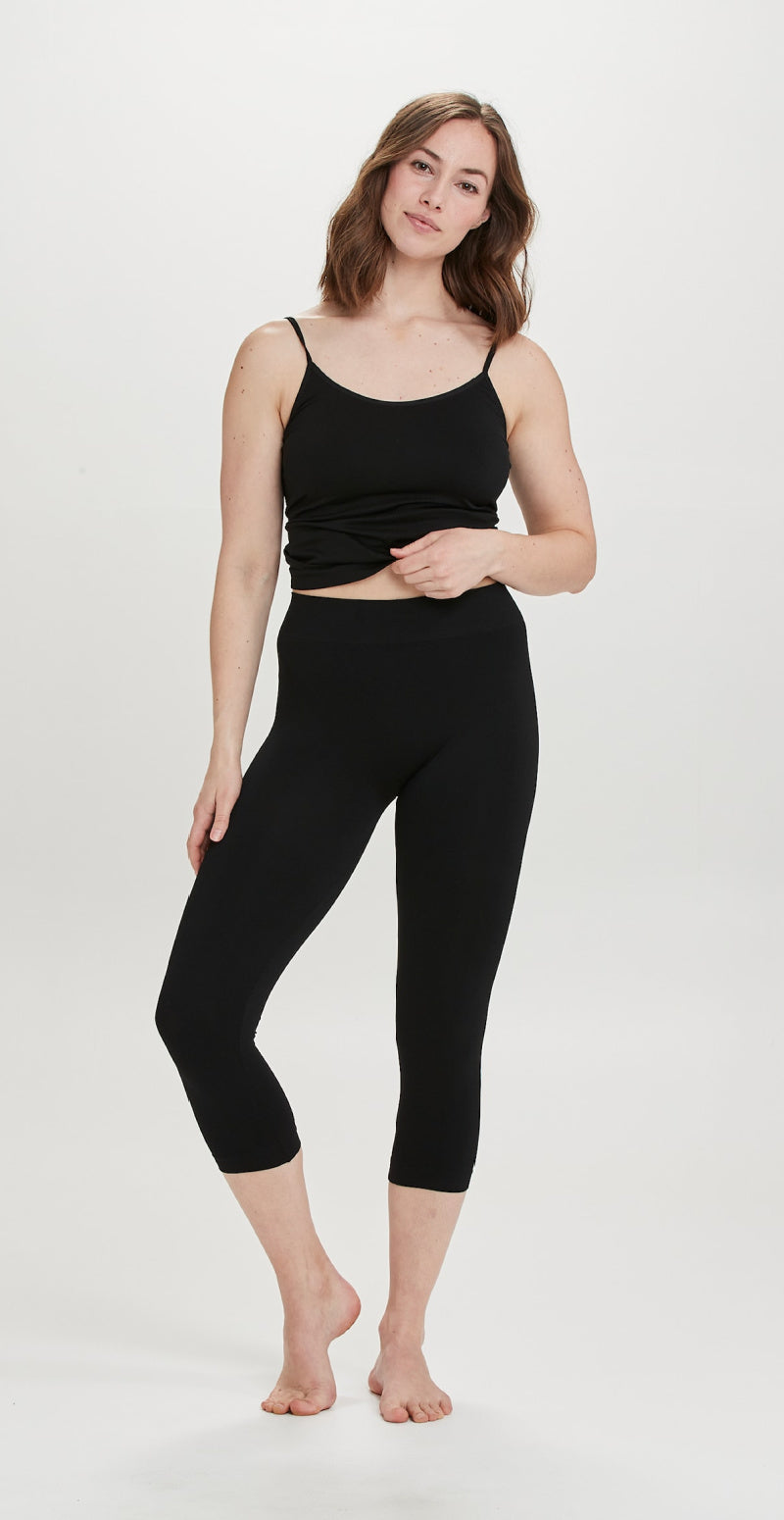 Sort capri leggings