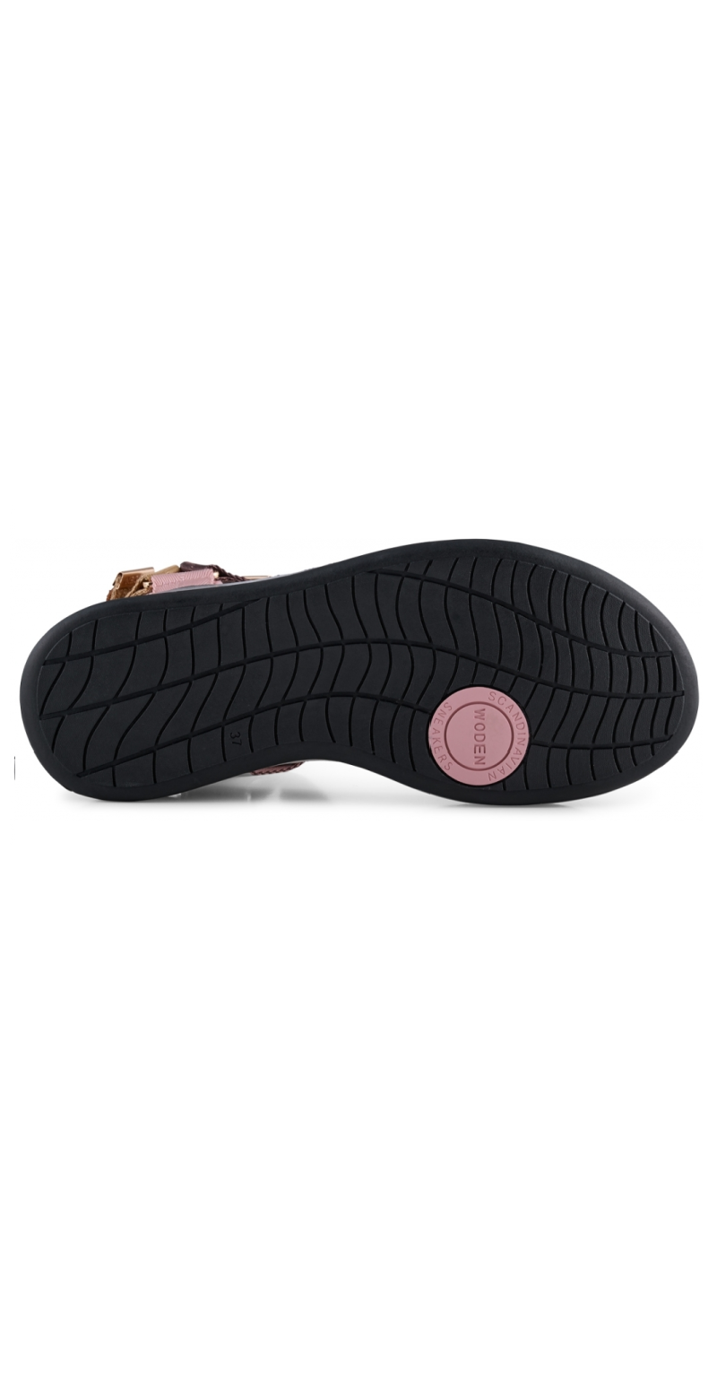 Sandal med velcro i zephyr multi