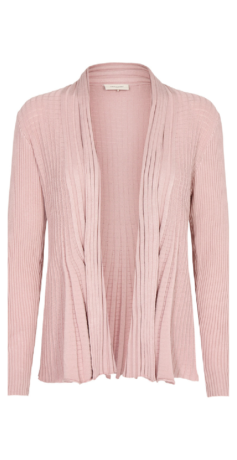 Kort claudisse cardigan rosa