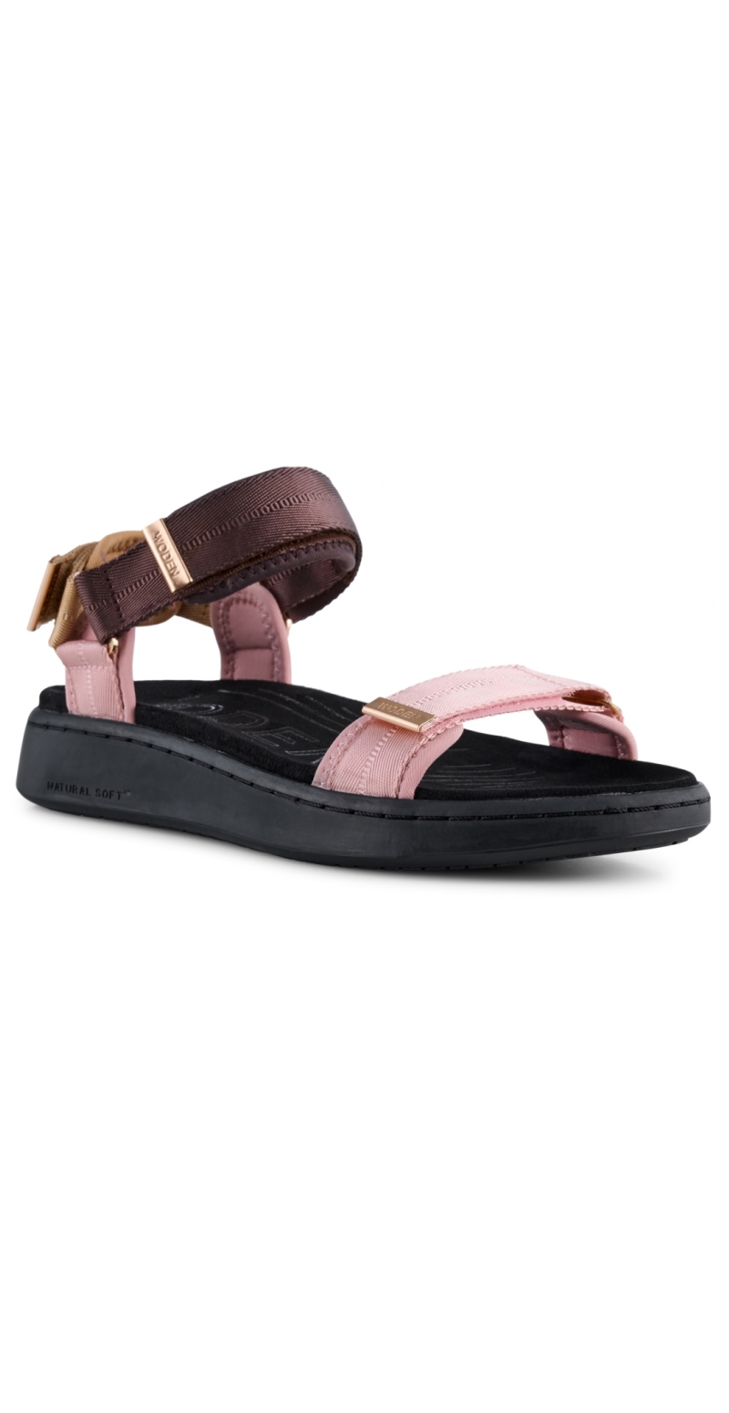 Sandal med velcro i zephyr multi