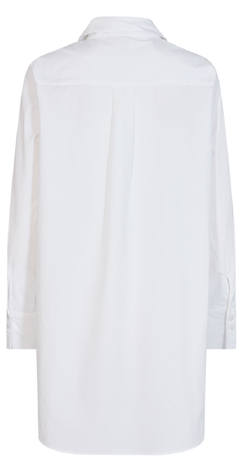 Lang skjorte hvid