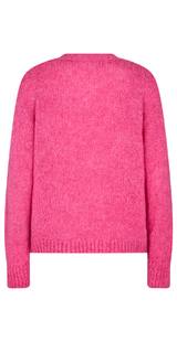 Strik pullover pink