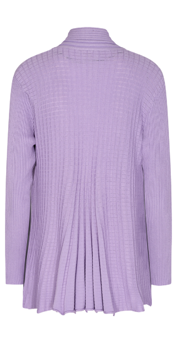 Kort claudisse cardigan lavendula
