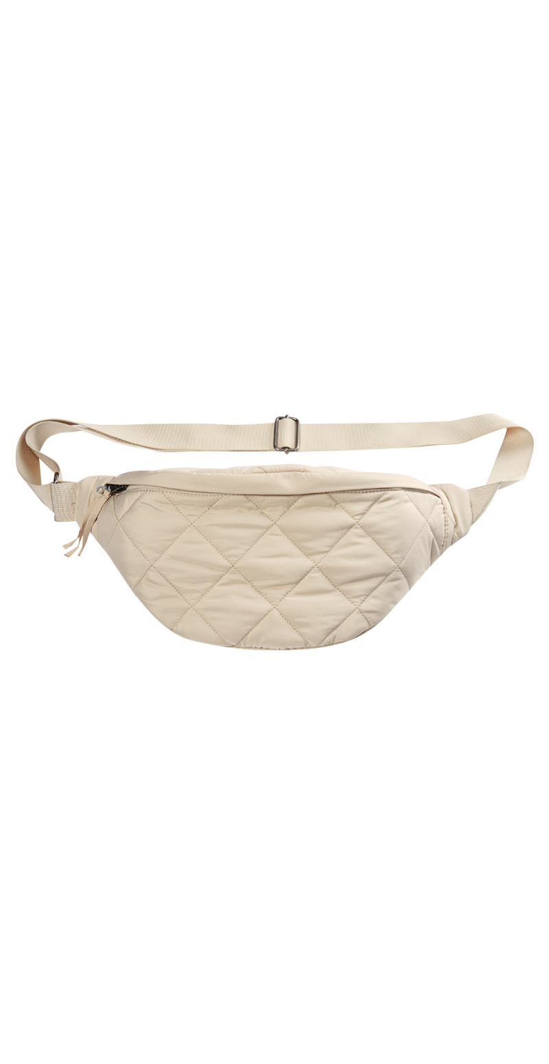 Crossover taske beige