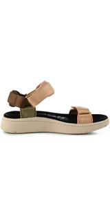 Sandal med velcro i multifarve