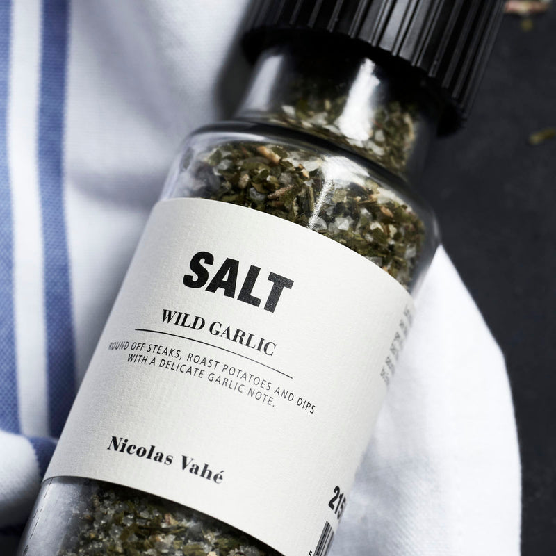 Nicolas Vahe Salt, wild garlic
