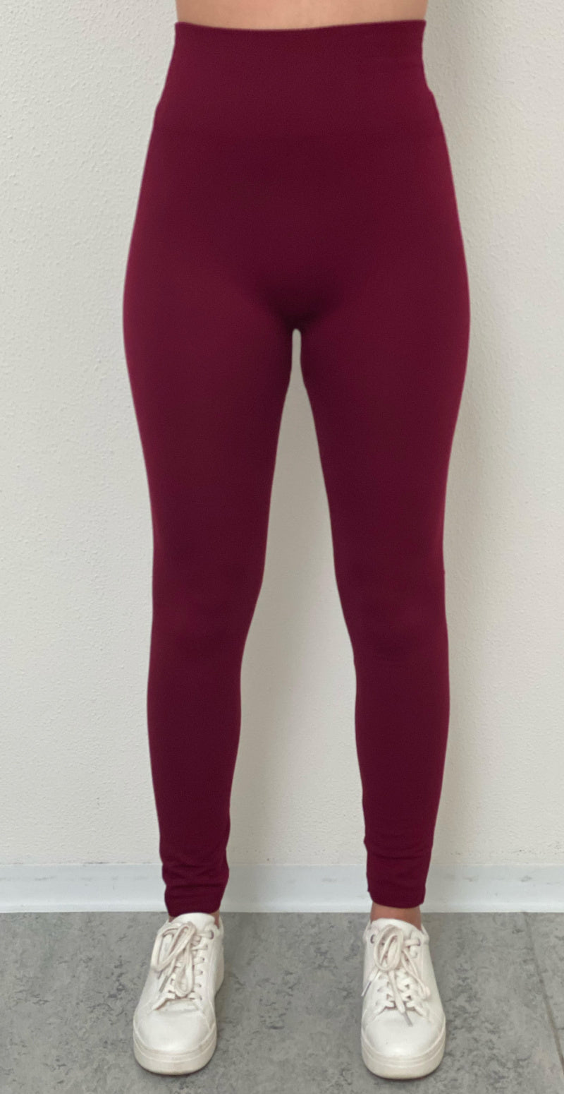 Shapewear leggings bordeaux Likelondon