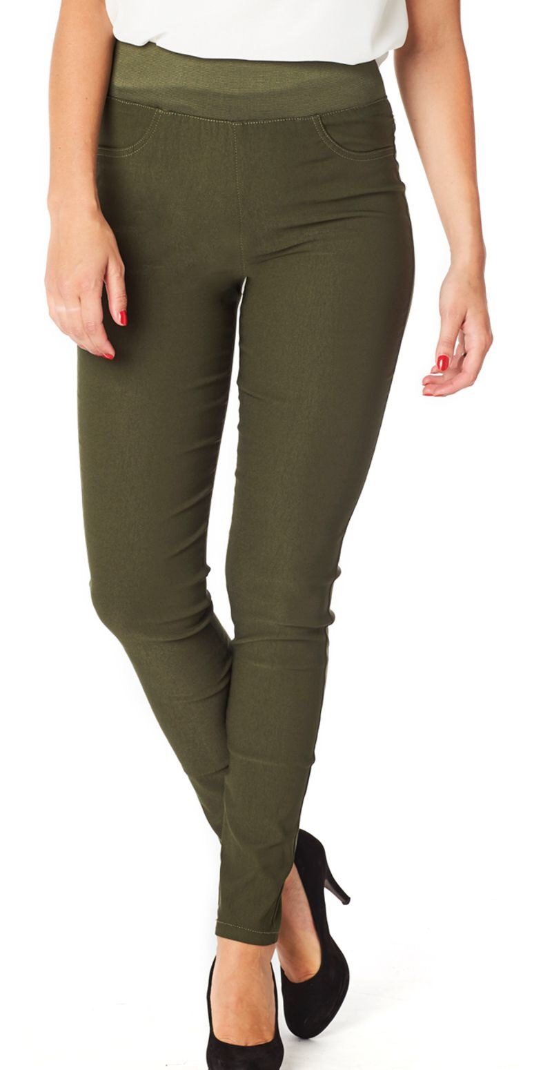 Olive night shantal stretch buks (4502605660241)